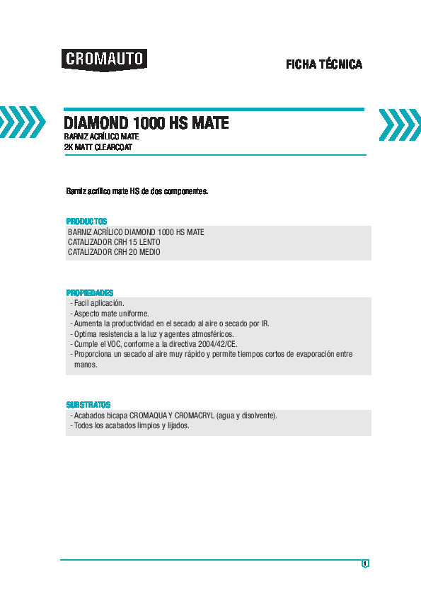 Diamond 1000 HS Mate