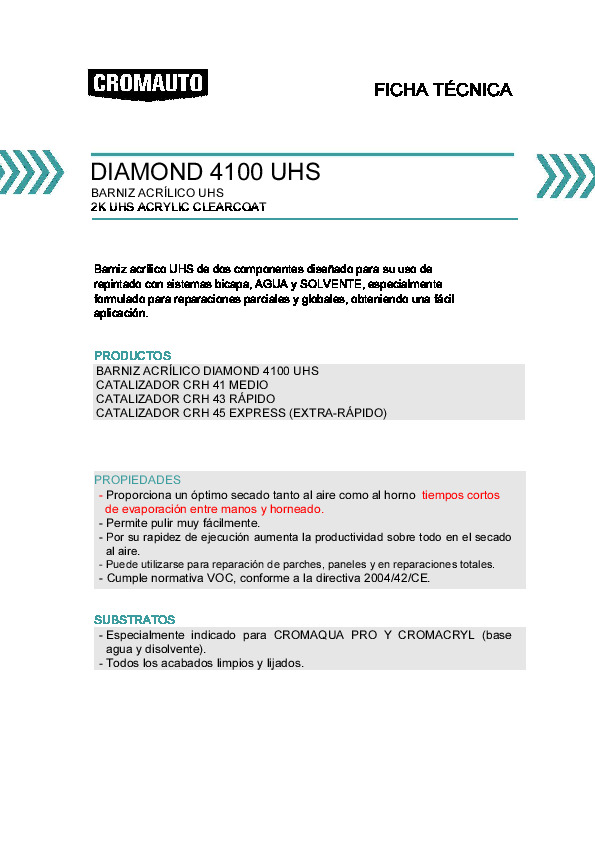 Diamond 4100 UHS - EN