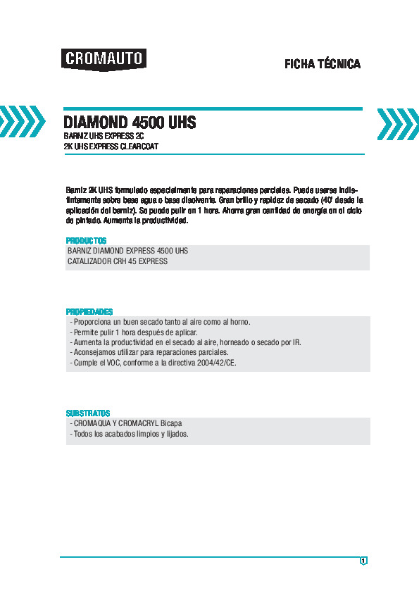 Diamond 4500 uhs express