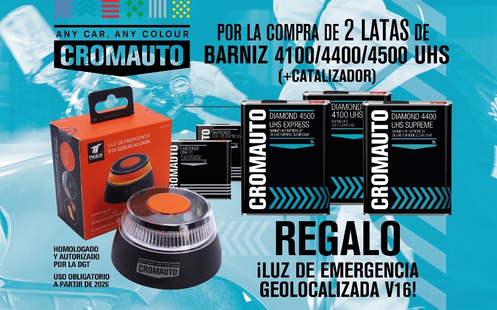 Promotion Cromauto : Recevez gratuitement une lampe de secours géolocalisée V16!